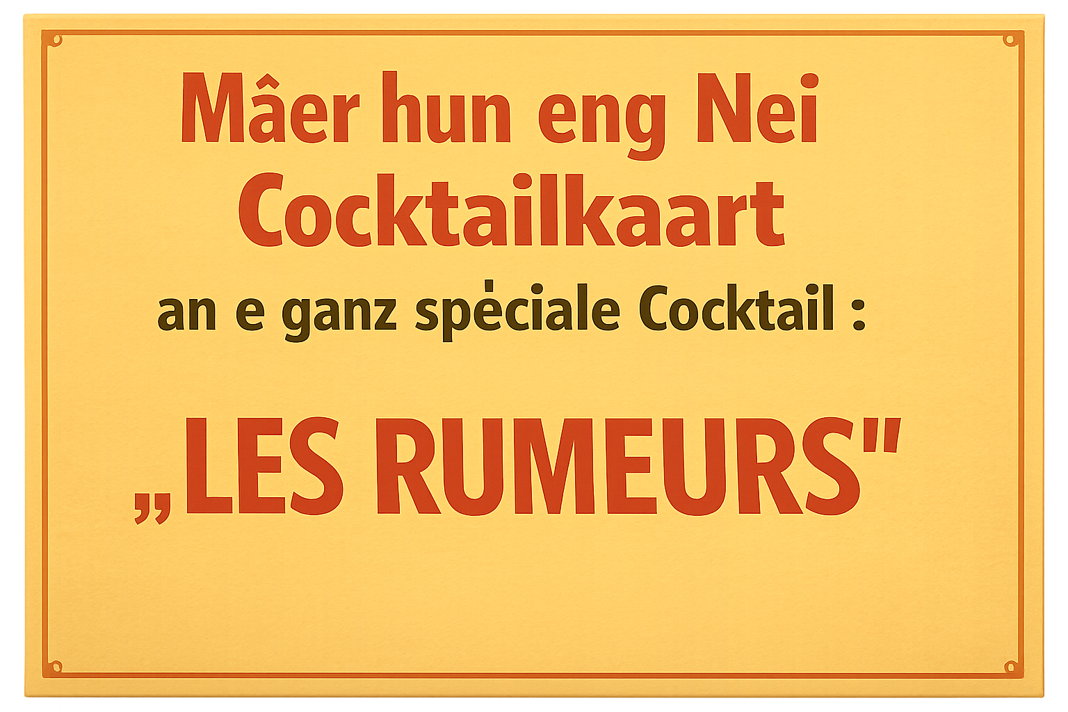 „Les Rumeurs“ – oder berechtegt Froen aus der Bevëlkerung?